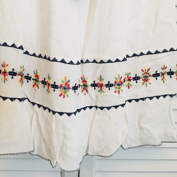 Robe Bohème Chelsea And Violet En Crochet Ivoire - Taille L, Neuve Avec étiquettes (NWT)
